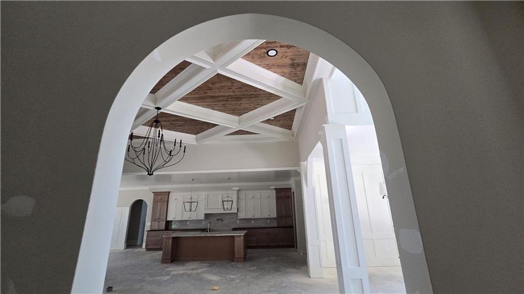 In-progress construction of a new home in , Acworth, GA (Image 10).
