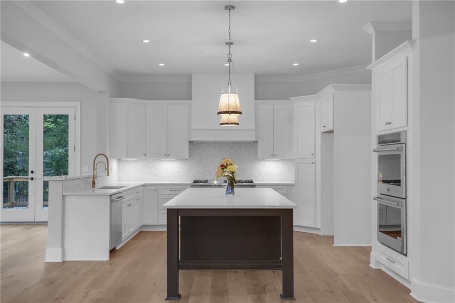 Furnished interior view inside a new home in , Atlanta (Image 13).