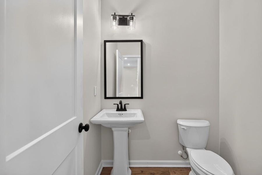 Furnished interior view inside a new home in Blackwelder Bluff, Bowdon (Image 10).