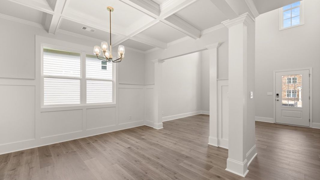 Representative unfurnished interior of a home built from the Grayson by D.R. Horton in Holland Estates, Powder Springs (Image 16).
