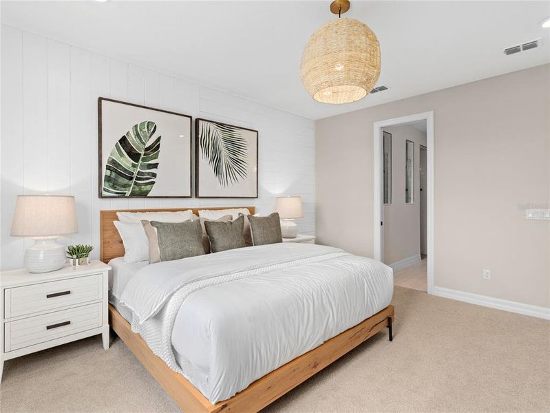 Furnished interior view inside a new home in Bridgewalk, St. Cloud (Image 15).