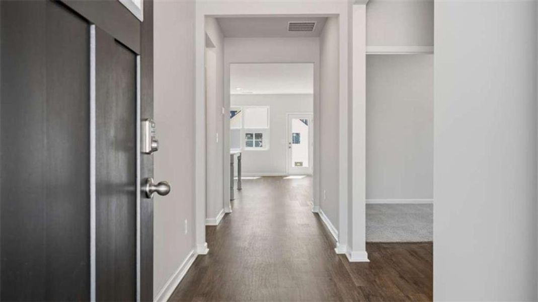 Spacious, unfurnished interior of a new home in Willowbrook, Winder (Image 12). Spacious, unfurnished interior of a new home in Willowbrook, Winder (Image 12).