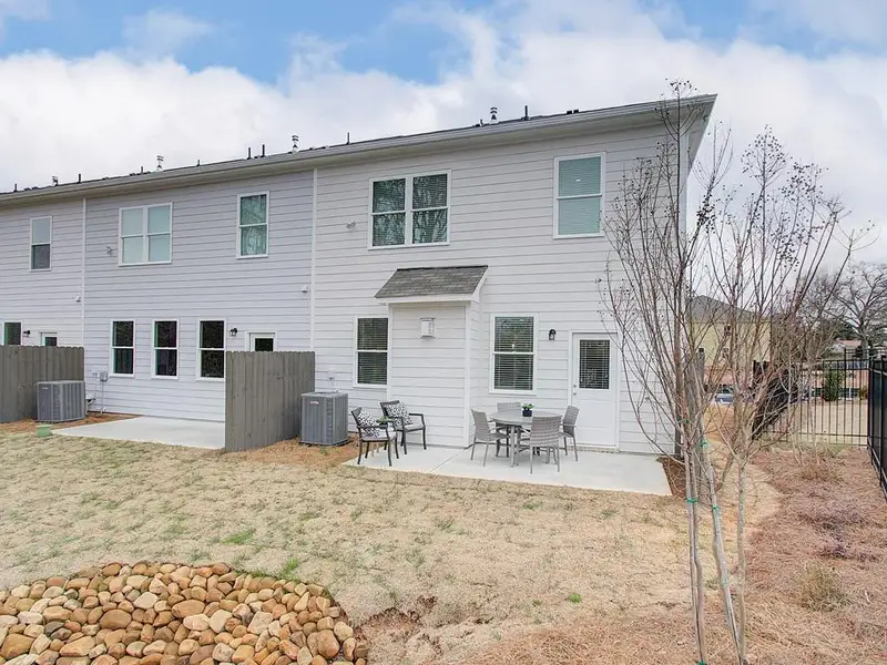 Exterior details and patio area of a home in Cherokee Township, Acworth (Image 23).