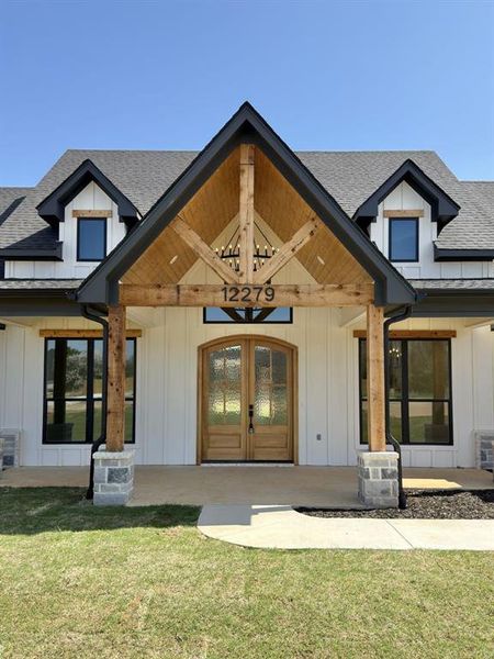 Exterior details and patio area of a home in , Bullard (Image 4). Exterior details and patio area of a home in , Bullard (Image 4).