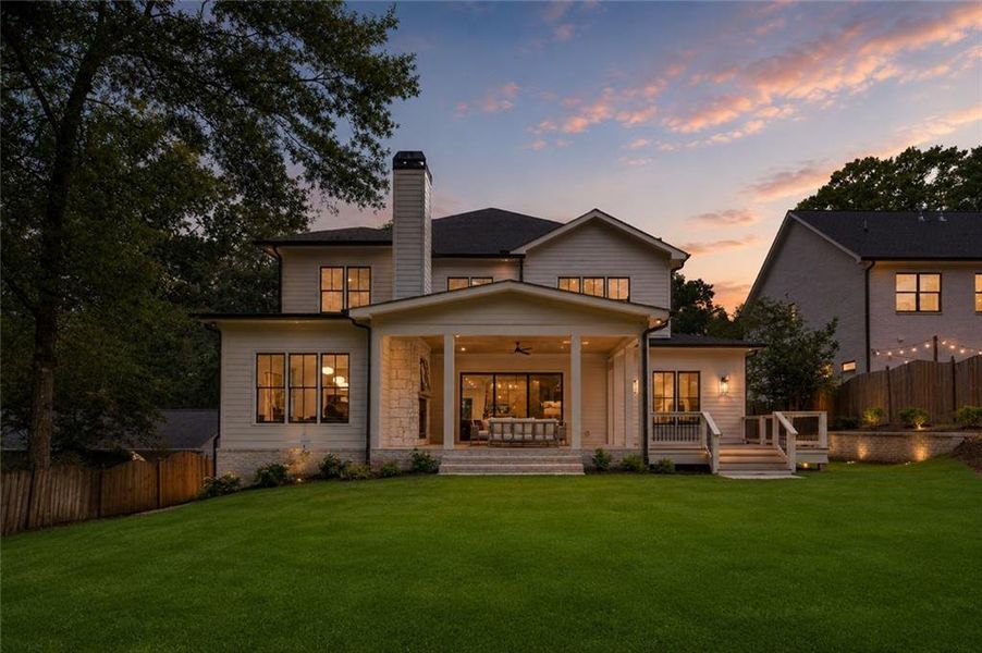 Exterior details and patio area of a home in , Brookhaven (Image 34).