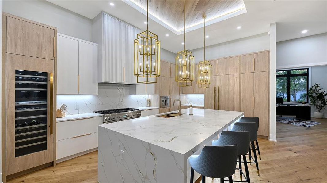 Furnished interior view inside a new home in , Sarasota (Image 8).