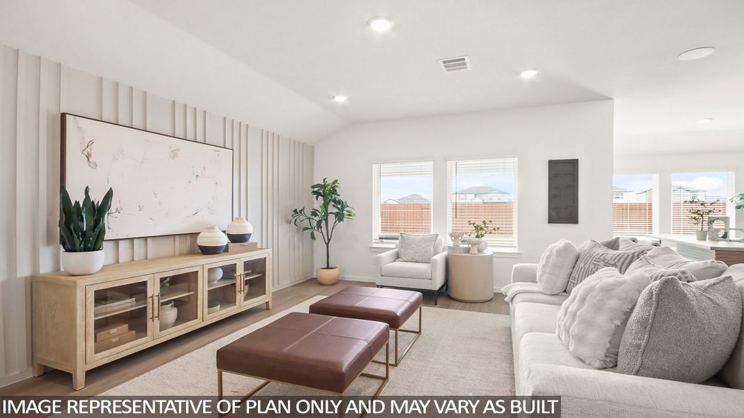 Furnished interior view inside a new home in Mill Creek, Magnolia (Image 5).