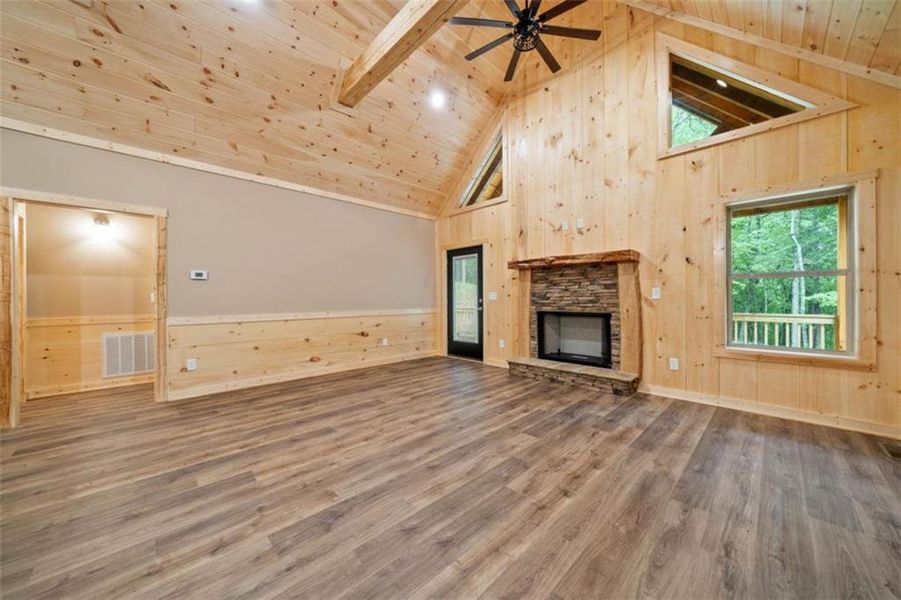 Spacious, unfurnished interior of a new home in , Ellijay (Image 15). Spacious, unfurnished interior of a new home in , Ellijay (Image 15).