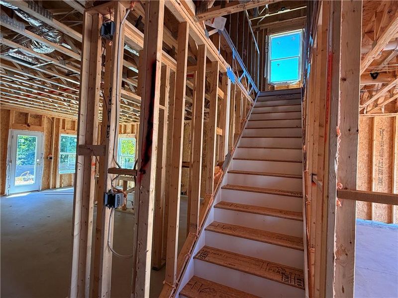 In-progress construction of a new home in Leydenview, Mableton, GA (Image 22).