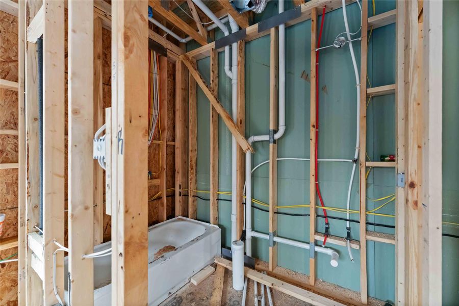 In-progress construction of a new home in , Houston, TX (Image 24).