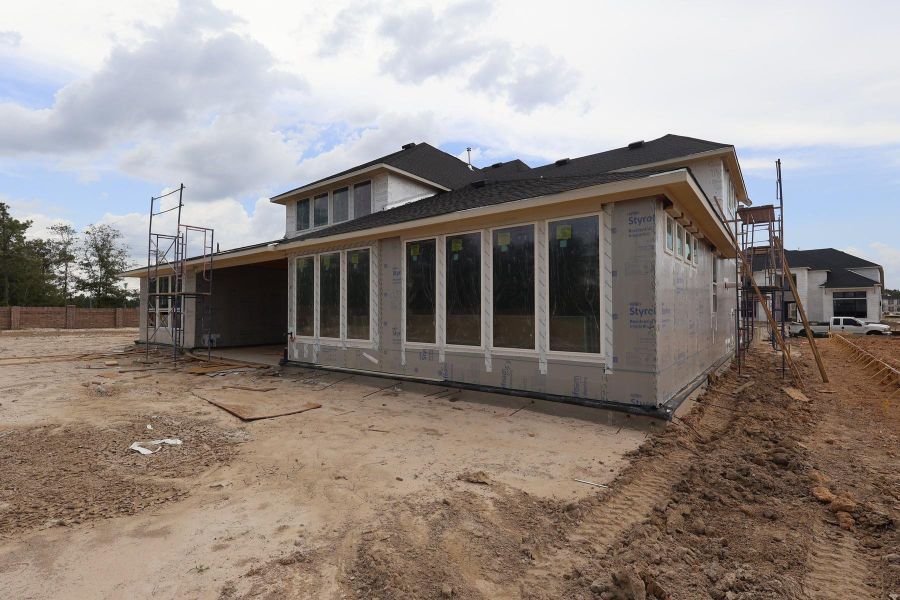 In-progress construction of a new home in Woodson’s Reserve, Spring, TX (Image 5). In-progress construction of a new home in Woodson’s Reserve, Spring, TX (Image 5).