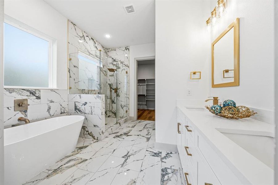 Furnished interior view inside a new home in , Whitney (Image 15).