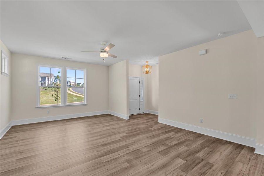Spacious, unfurnished interior of a new home in Hanes Lake, Winston-Salem (Image 25).
