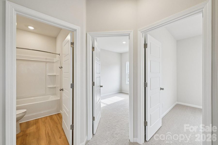 Spacious, unfurnished interior of a new home in The Crossing at Cramerton Mills, Cramerton (Image 24).