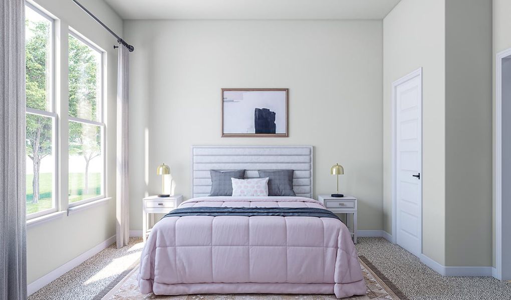 Furnished interior view inside a new home in Arbor Collection at Heritage, Dripping Springs (Image 14).