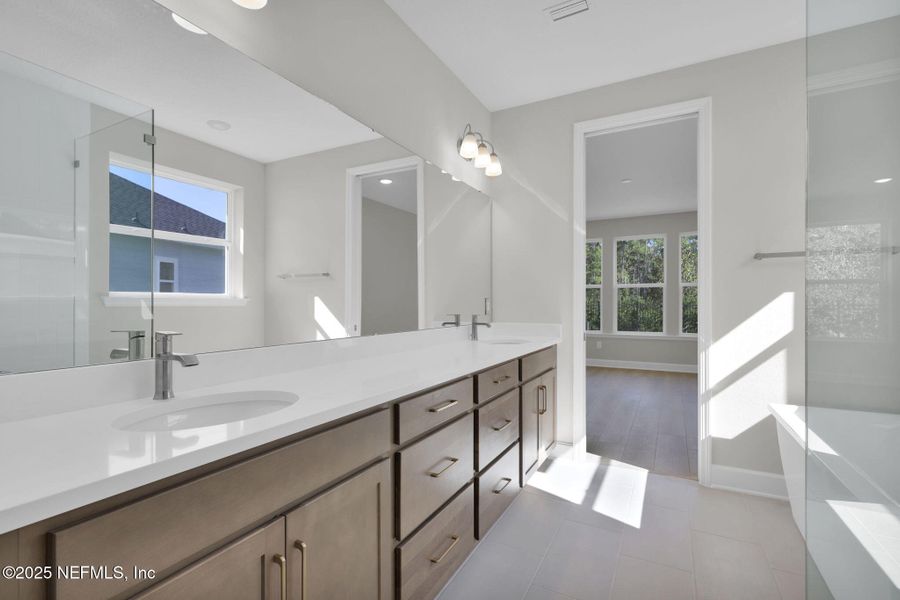 Furnished interior view inside a new home in , Ponte Vedra (Image 11).