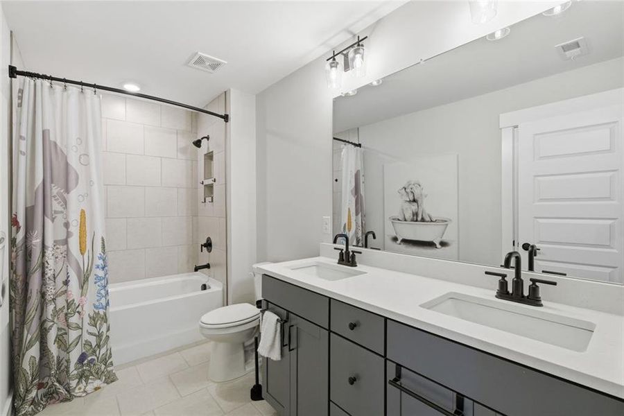 Furnished interior view inside a new home in Marble Tree, Ball Ground (Image 38).