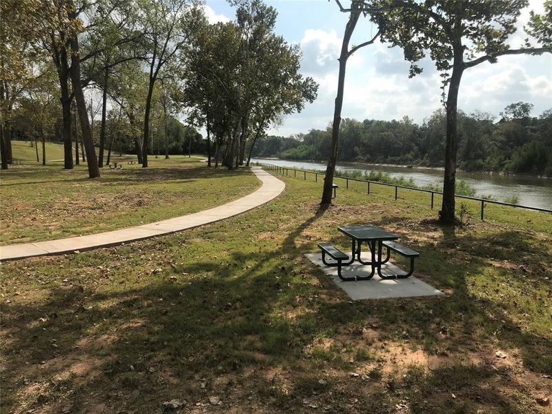 Do not miss the private Brazos River park at the southmost edge of The Reserve. You will love its serenity!