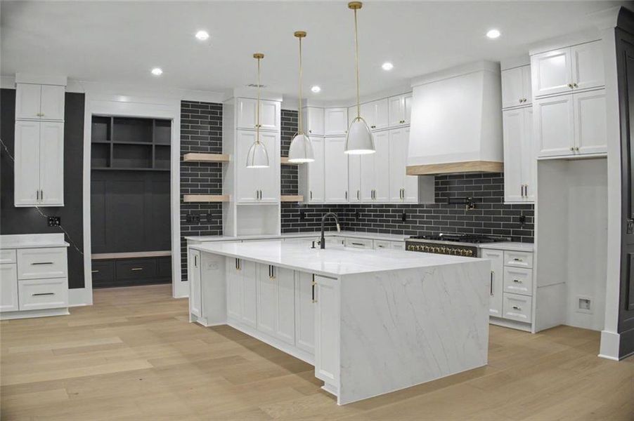 Furnished interior view inside a new home in , Monroe (Image 19).