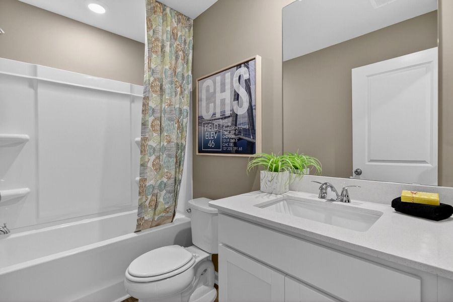 Furnished interior view inside a new home in , Ladson (Image 37).