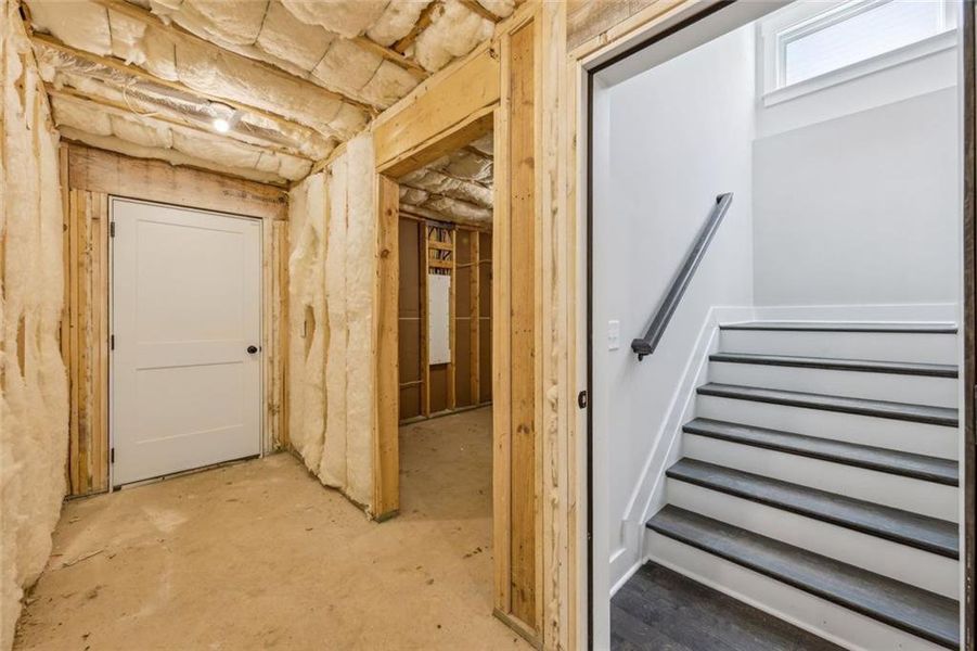 In-progress construction of a new home in , Atlanta, GA (Image 47).