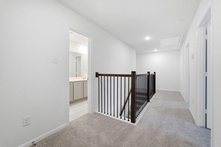 Spacious, unfurnished interior of a new home in Brooklands, Hutto (Image 46). Spacious, unfurnished interior of a new home in Brooklands, Hutto (Image 46).
