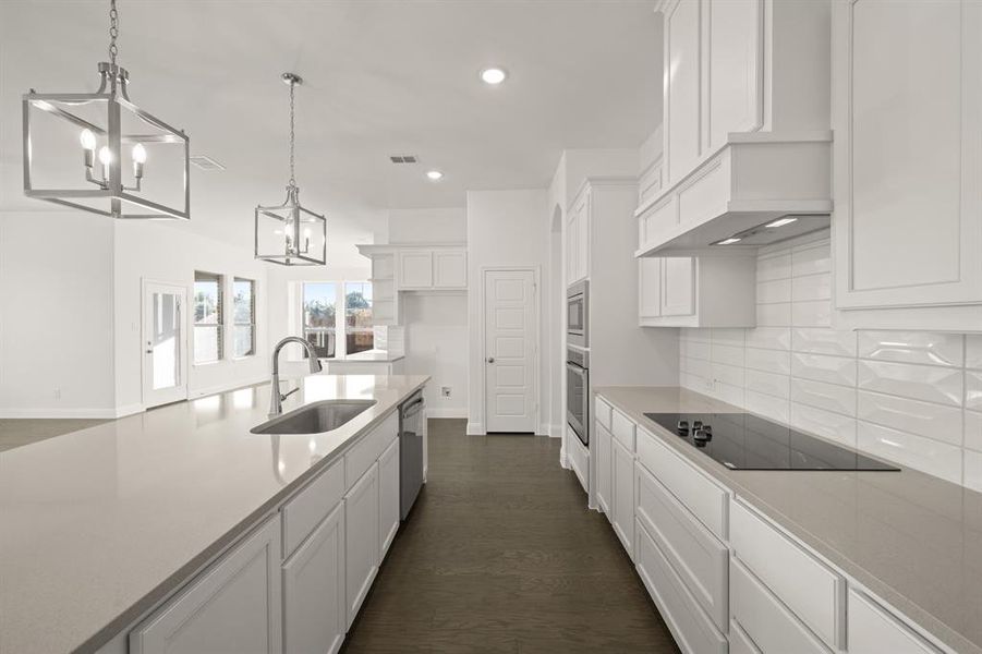 Furnished interior view inside a new home in Mockingbird Hills, Joshua (Image 11). Furnished interior view inside a new home in Mockingbird Hills, Joshua (Image 11).