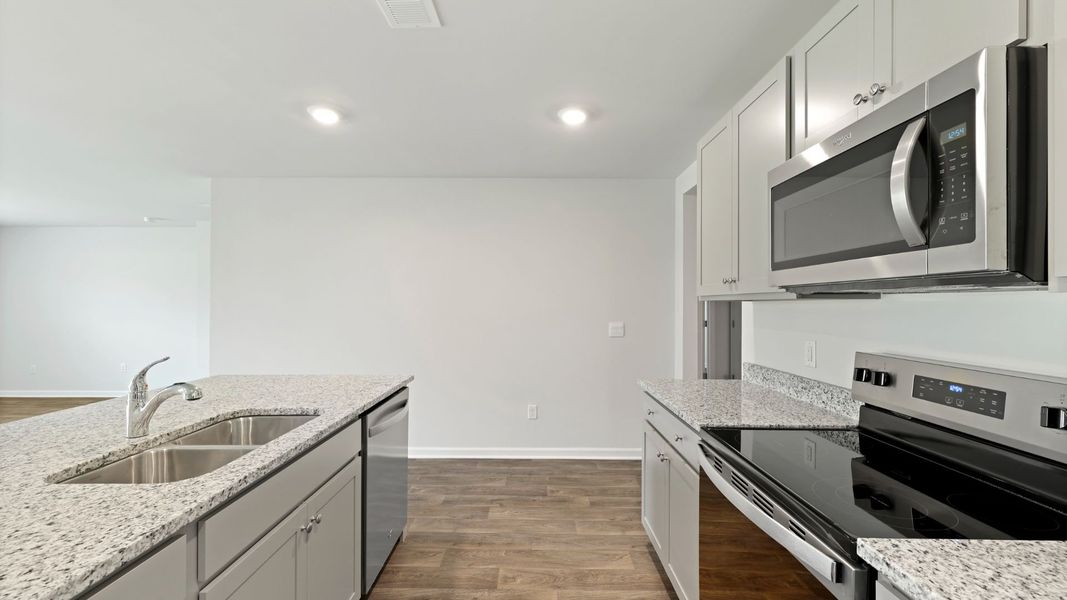 Furnished interior view inside a new home in Hunter's Branch, Hopkins (Image 4).