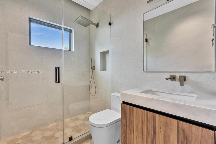 Furnished interior view inside a new home in , Miami Beach (Image 6). Furnished interior view inside a new home in , Miami Beach (Image 6).