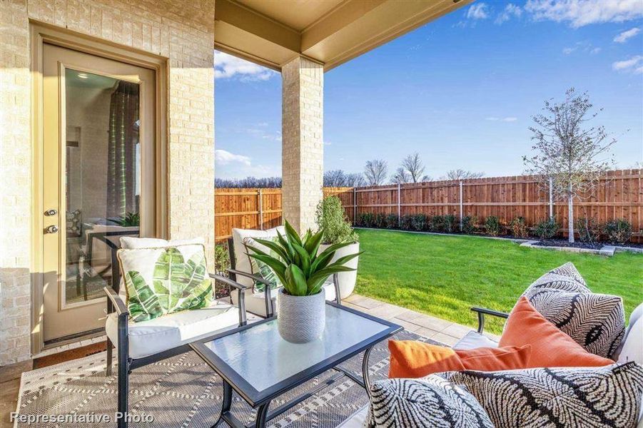 Patio (Representative Photo) Patio (Representative Photo)