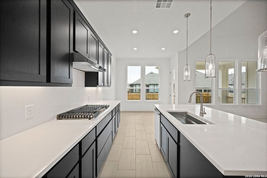 Furnished interior view inside a new home in Davis Ranch, San Antonio (Image 12).