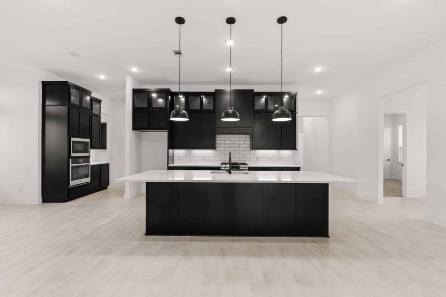 Furnished interior view inside a new home in Brookewater, Rosenberg (Image 8).