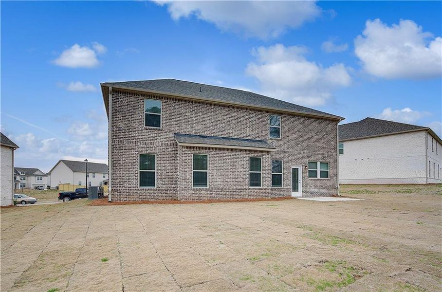 Exterior details and patio area of a home in Adagio, Dacula (Image 3).