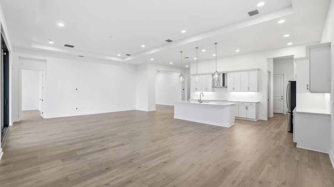 Kitchen and Great Room