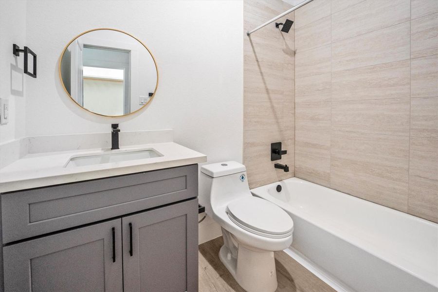 Furnished interior view inside a new home in , Montgomery (Image 13). Furnished interior view inside a new home in , Montgomery (Image 13).