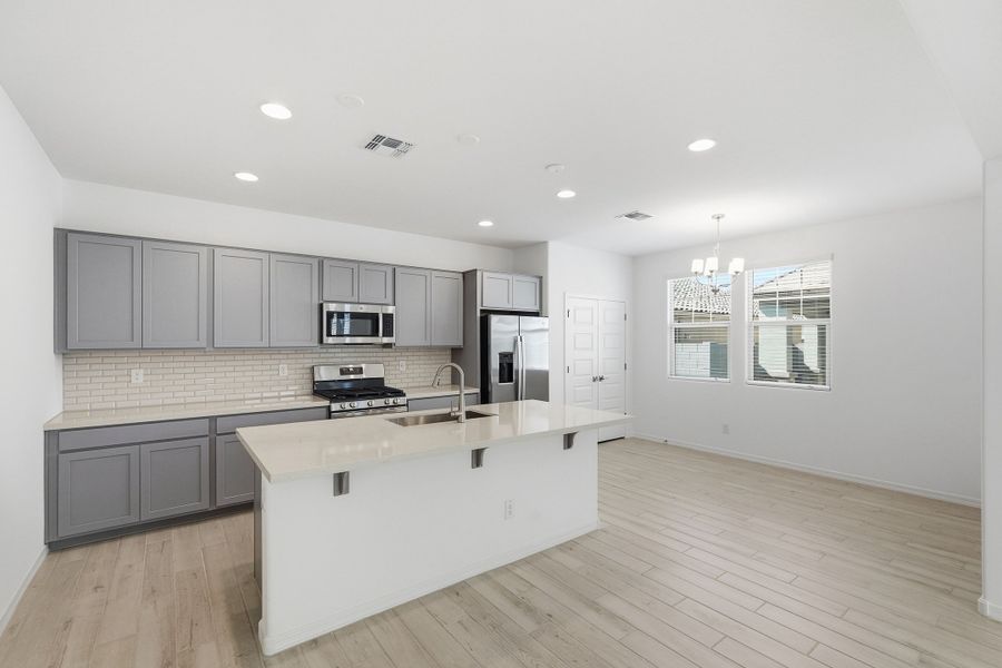Furnished interior view inside a new home in Parkside, Avondale (Image 10).