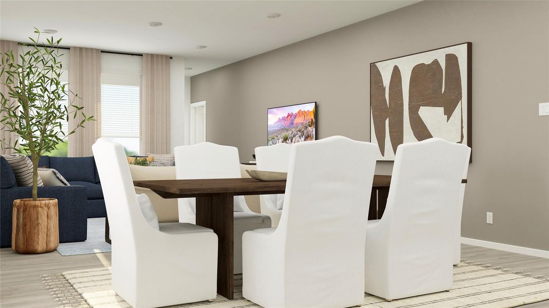 Furnished interior view inside a new home in Elm Creek, Elgin (Image 26).