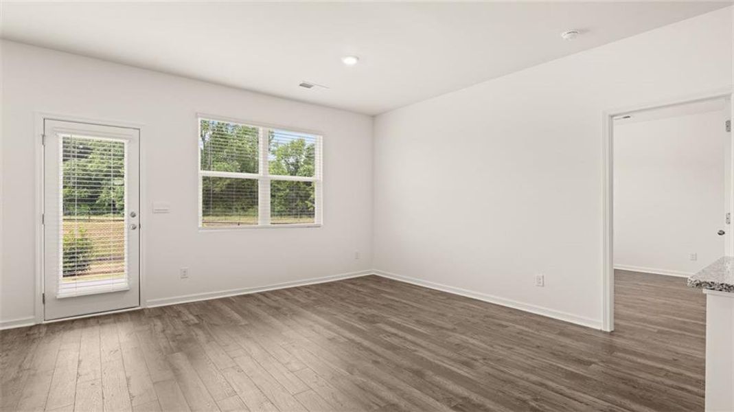 Spacious, unfurnished interior of a new home in Fox Crossing, Griffin (Image 35). Spacious, unfurnished interior of a new home in Fox Crossing, Griffin (Image 35).