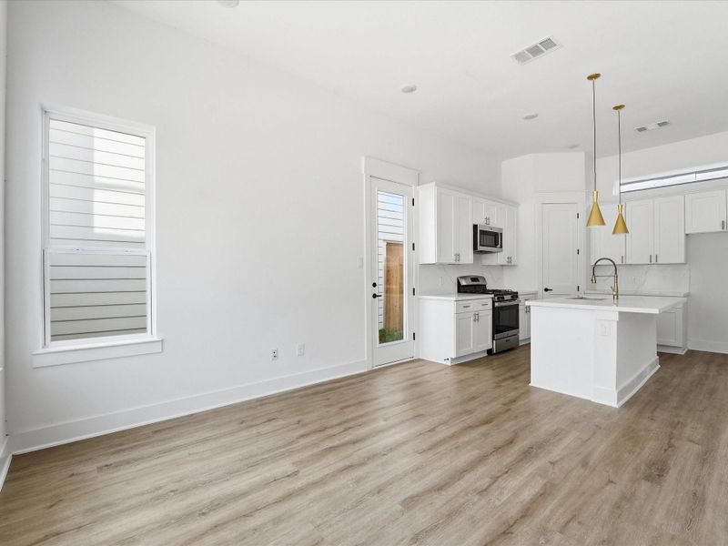 Spacious, unfurnished interior of a new home in , Houston (Image 17). Spacious, unfurnished interior of a new home in , Houston (Image 17).