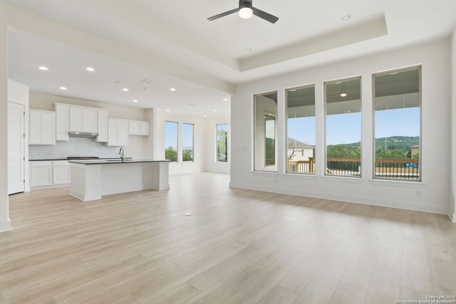 Spacious, unfurnished interior of a new home in Kinder Ranch 70's, San Antonio (Image 19). Spacious, unfurnished interior of a new home in Kinder Ranch 70's, San Antonio (Image 19).