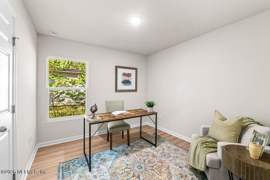 Furnished interior view inside a new home in , Jacksonville (Image 7).