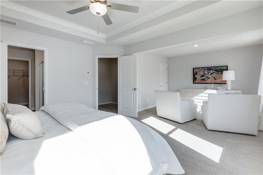 Furnished interior view inside a new home in , Conyers (Image 33).