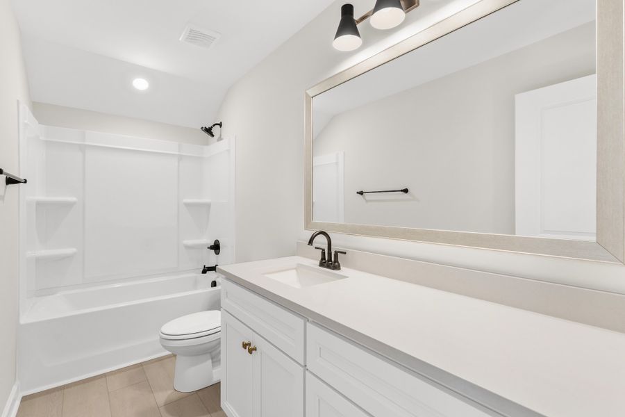 Furnished interior view inside a new home in Foxhall Landing, Easley (Image 14).