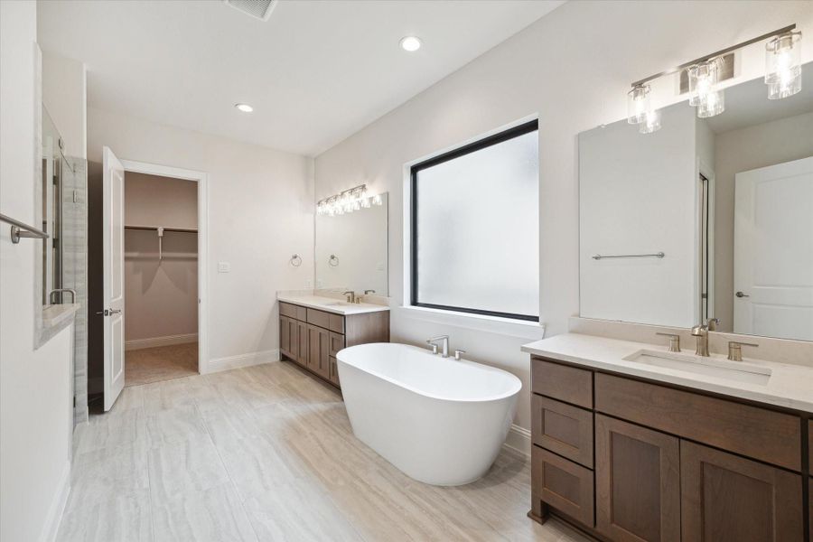 Furnished interior view inside a new home in Chambers Creek, Willis (Image 5).