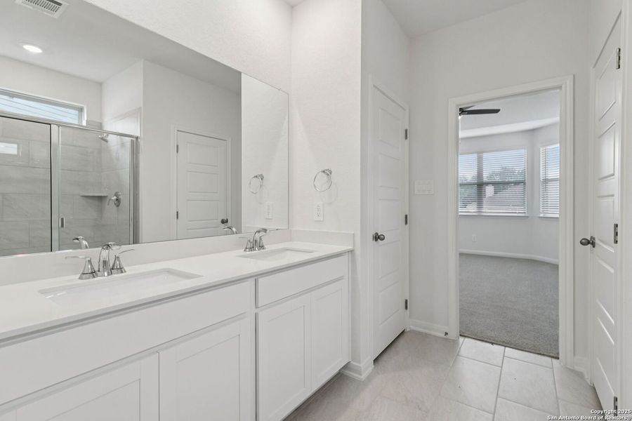 Furnished interior view inside a new home in Royal Crest, San Antonio (Image 13). Furnished interior view inside a new home in Royal Crest, San Antonio (Image 13).