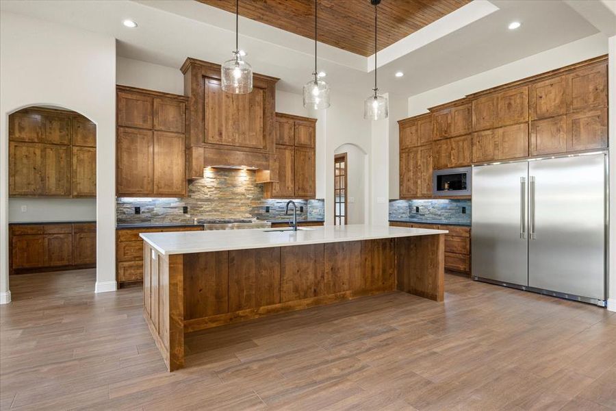Furnished interior view inside a new home in , Cresson (Image 13).
