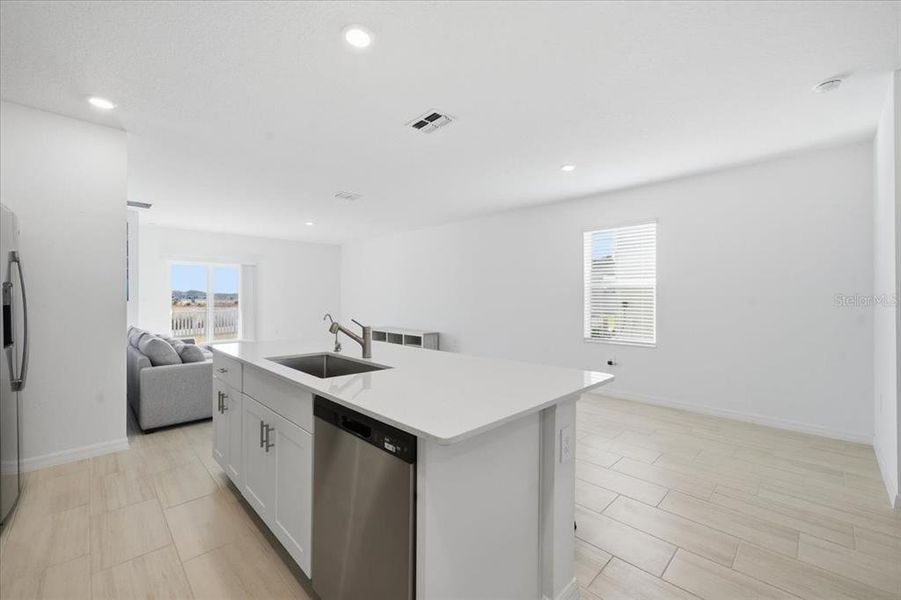 Furnished interior view inside a new home in Two Rivers: The Manors II, Zephyrhills (Image 6). Furnished interior view inside a new home in Two Rivers: The Manors II, Zephyrhills (Image 6).
