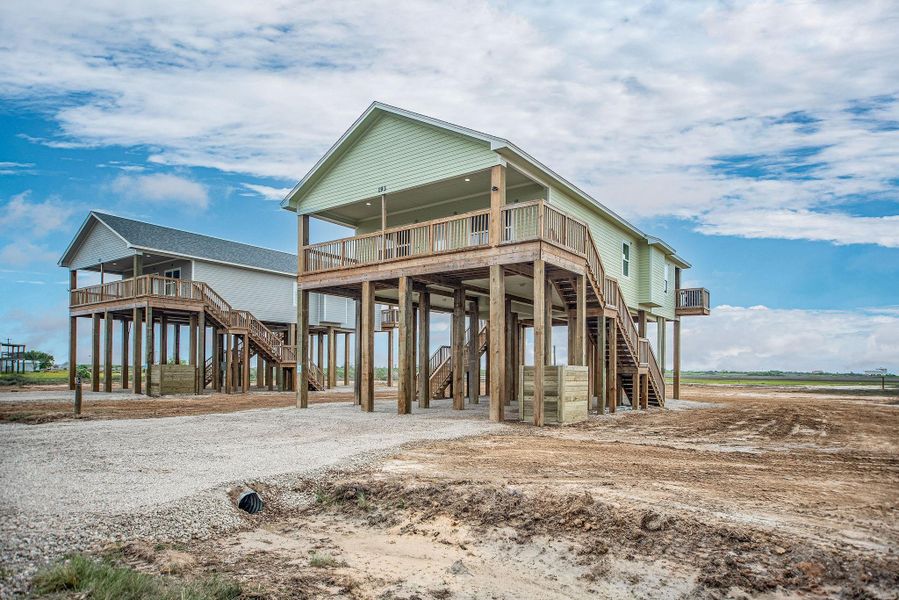In-progress construction of a new home in , Port Lavaca, TX (Image 31).