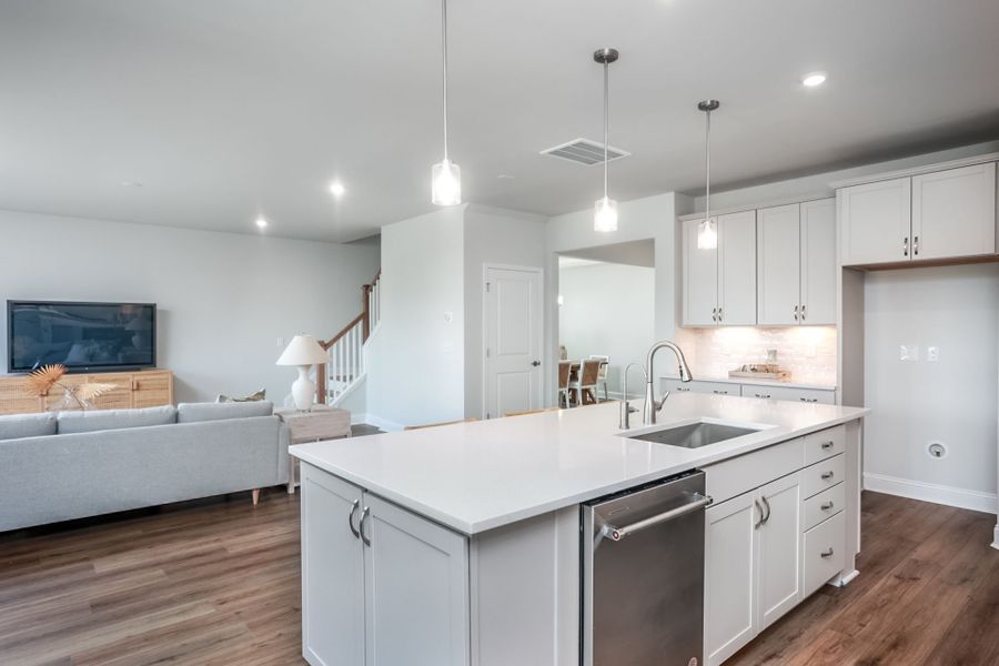 Representative furnished interior of a home built from the Valleybrook by Pulte Homes in Lewiston Meadows, Greensboro (Image 14).