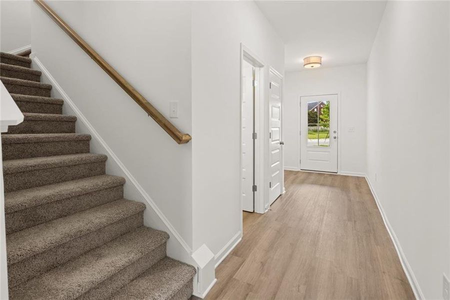 Spacious, unfurnished interior of a new home in , Loganville (Image 19). Spacious, unfurnished interior of a new home in , Loganville (Image 19).